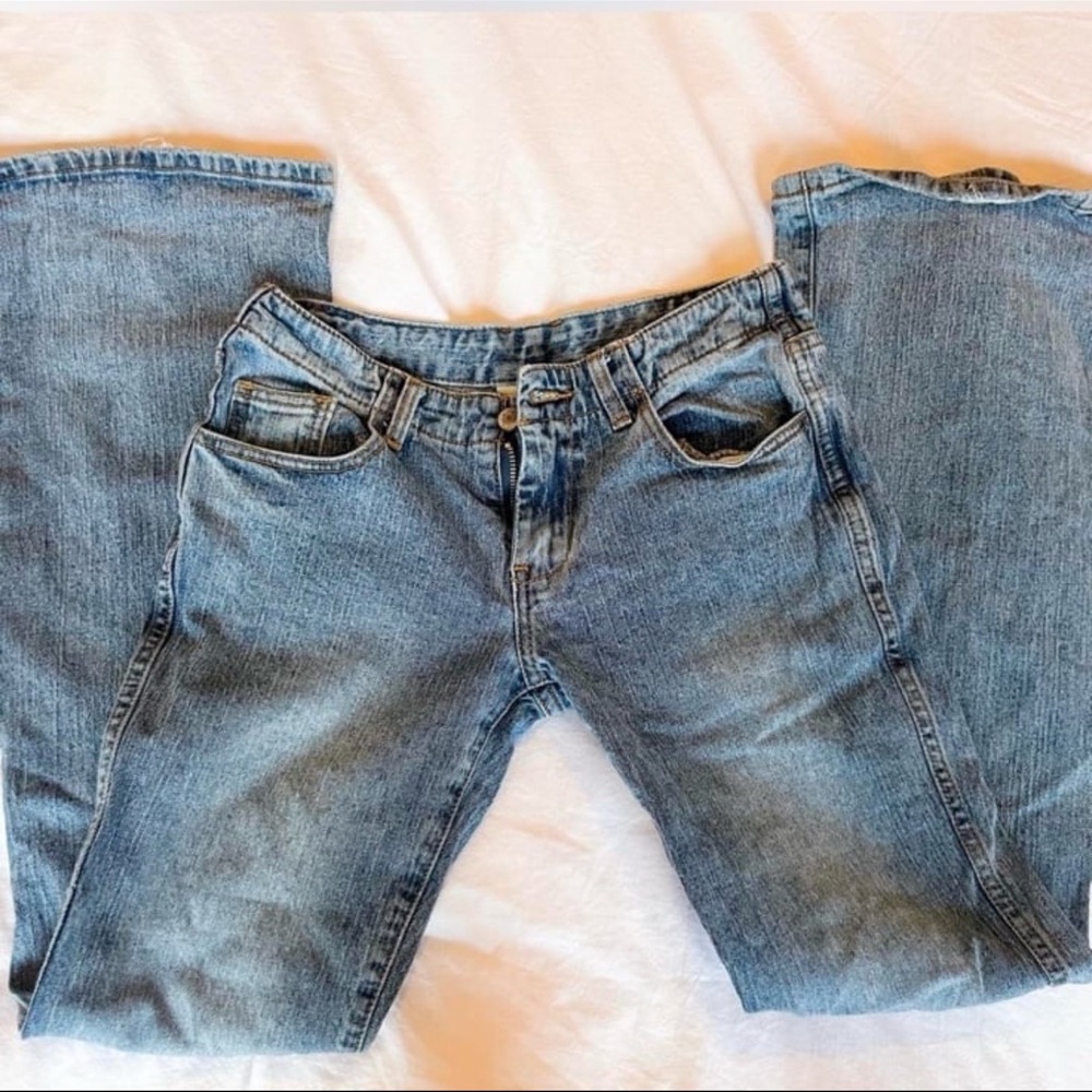 Brandy Melville low rise bootcut jeans